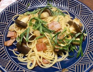 大葉パスタ