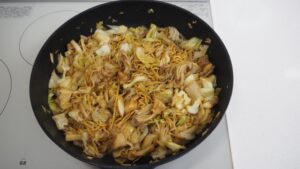 焼きそば フライパン