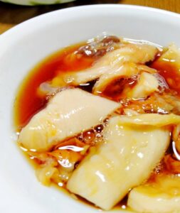 ほや　酢醤油