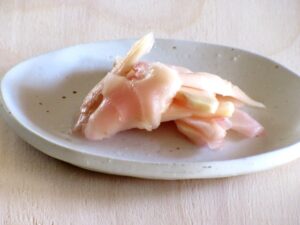 新生姜の甘酢漬け
