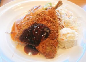 アジフライ ポテトサラダ