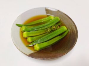 オクラのめんつゆ漬け