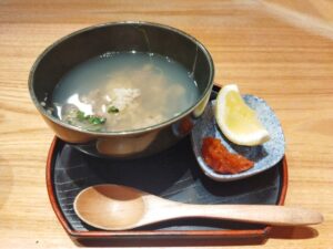 サンマのお茶漬け