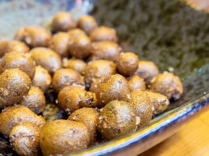 むかごの塩ゆで