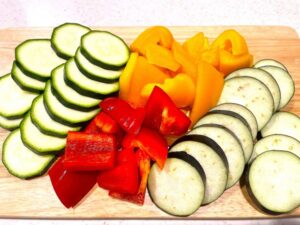 夏野菜　切る