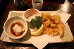 ほやの唐揚げ