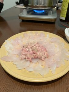 カワハギ 鍋