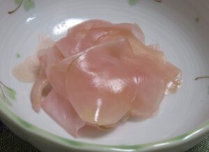 新生姜の甘酢漬け