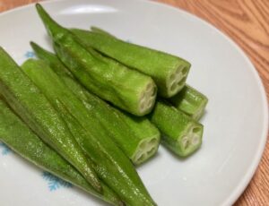 焼きオクラ