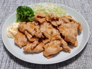 豚のしょうが焼き