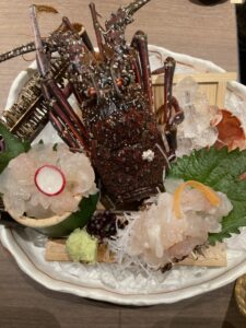 伊勢海老　刺身