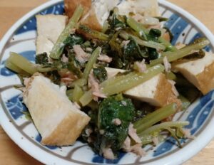 ツナ缶チャンプルー