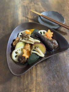 秋野菜の煮物
