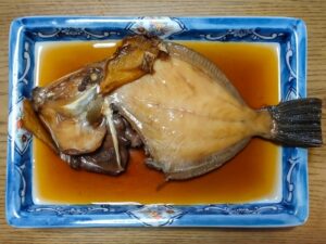 カワハギ 煮付け