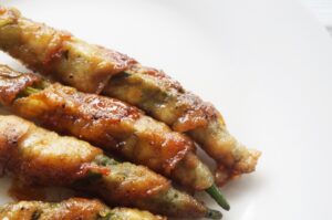 オクラの肉巻き