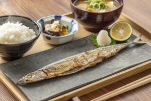 サンマ 塩焼き