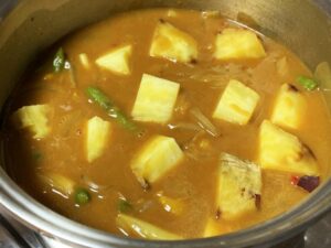 さつまいもカレー