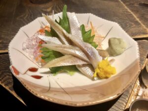 ハタハタ刺身