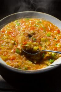 ミニトマトのリゾット