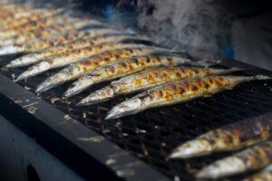 サンマ 塩焼き