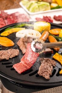 ホットプレート　焼き肉