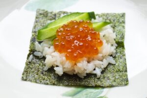 手巻き寿司　いくら