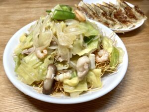 しいたけたっぷり焼きそば