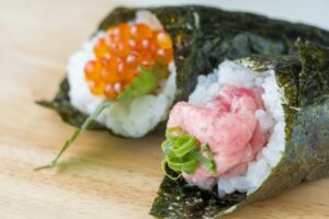 手巻き寿司　ねぎとろ