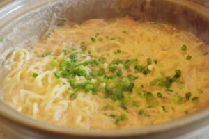 鍋の締め