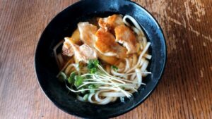焼き鳥うどん