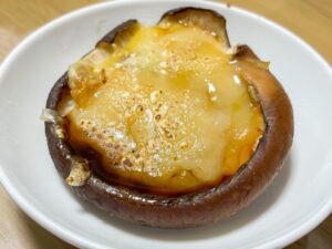 しいたけのチーズ焼き