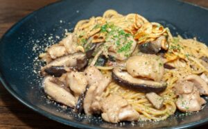 しいたけの和風パスタ