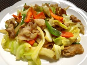 豚肉と野菜の炒め物