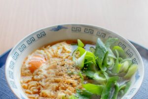 袋麺　ねぎ
