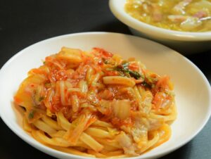 豚キムチうどん