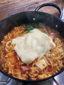 袋麺　チーズ
