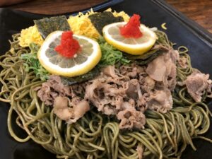 山口の瓦そば