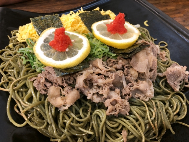 山口の瓦そば