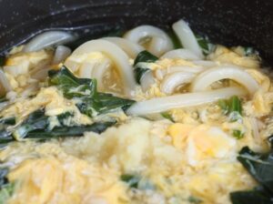 わかめ卵うどん