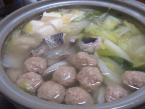鍋の具材　肉団子