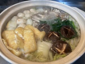 鍋の具材　油揚げ