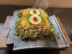 山口の瓦そば