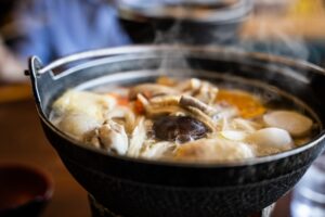 山梨　ほうとう　冬
