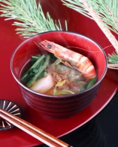 お雑煮　魚介