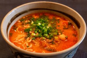 鍋の残りにラーメン