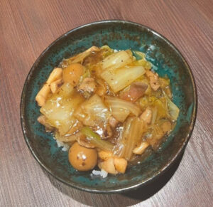 白菜と豚肉のうま煮