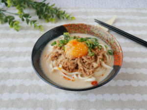 担々麺風うどん