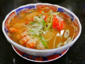 花咲ガニ　鉄砲汁