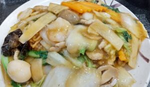 白菜たっぷり焼きそば