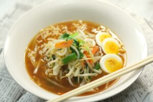 袋麺　野菜炒め